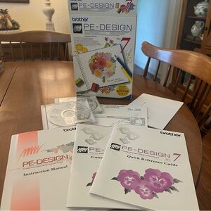 CIB Brother PE-Design Version 7 UPGRADE Embroidery Software (Open Box / Unused)